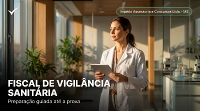 Capa: FISCAL DE VIGILÂNCIA SANITÁRIA