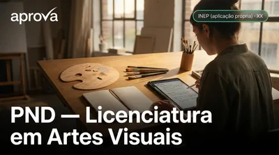 Capa do curso Licenciatura em Artes Visuais