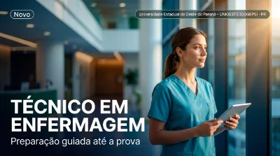 Capa: TÉCNICO EM ENFERMAGEM