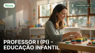 Capa: PROFESSOR I (PI) - EDUCAÇÃO INFANTIL