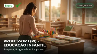 Capa: PROFESSOR I (PI) - EDUCAÇÃO INFANTIL