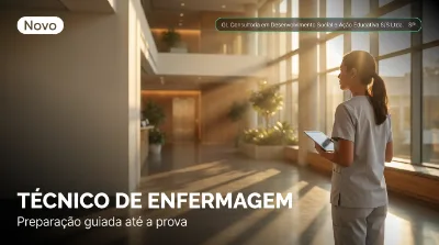 Capa: TÉCNICO DE ENFERMAGEM