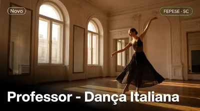 Capa: Professor - Dança Italiana