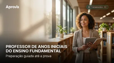 Capa: PROFESSOR DE ANOS INICIAIS DO ENSINO FUNDAMENTAL