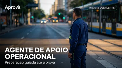 Capa: AGENTE DE APOIO OPERACIONAL