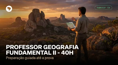 Capa: PROFESSOR GEOGRAFIA FUNDAMENTAL II - 40H