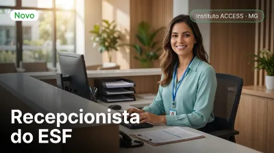 Capa: Recepcionista do ESF