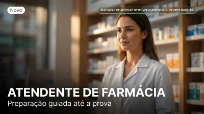 Capa: ATENDENTE DE FARMÁCIA