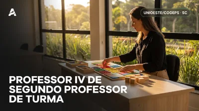 Capa: PROFESSOR IV DE SEGUNDO PROFESSOR DE TURMA