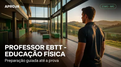 Capa: PROFESSOR EBTT - EDUCAÇÃO FÍSICA