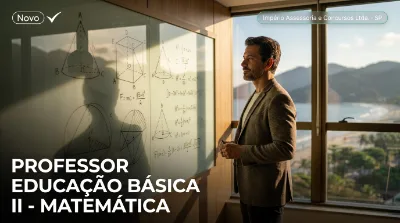 Capa: PROFESSOR EDUCAÇÃO BÁSICA II - MATEMÁTICA