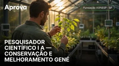 Capa: PESQUISADOR CIENTÍFICO I A — CONSERVAÇÃO E MELHORAMENTO GENÉTICO FLORESTAL