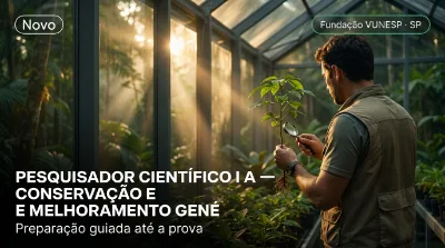 Capa: PESQUISADOR CIENTÍFICO I A — CONSERVAÇÃO E MELHORAMENTO GENÉTICO FLORESTAL