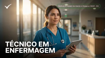 Capa: TÉCNICO EM ENFERMAGEM