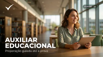 Capa: AUXILIAR EDUCACIONAL