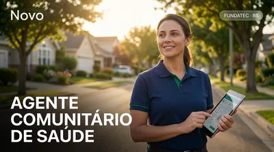 Capa: AGENTE COMUNITÁRIO DE SAÚDE