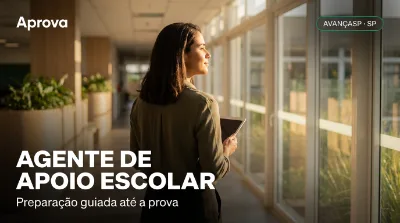 Capa: AGENTE DE APOIO ESCOLAR