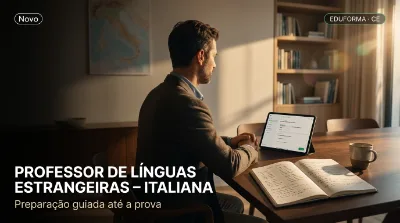 Capa: PROFESSOR DE LÍNGUAS ESTRANGEIRAS – ITALIANA
