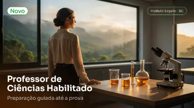 Capa: Professor de Ciências Habilitado