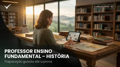 Capa: PROFESSOR ENSINO FUNDAMENTAL – HISTÓRIA