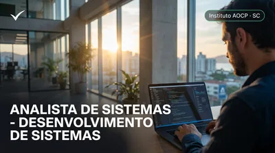 Capa: ANALISTA DE SISTEMAS - DESENVOLVIMENTO DE SISTEMAS