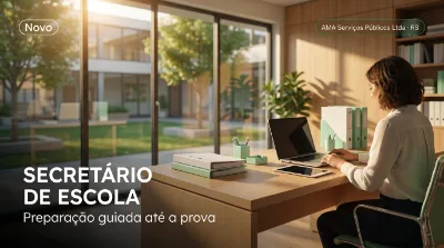 Capa: SECRETÁRIO DE ESCOLA