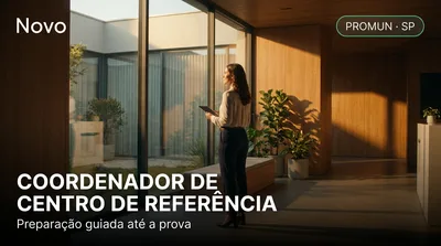 Capa: COORDENADOR DE CENTRO DE REFERÊNCIA