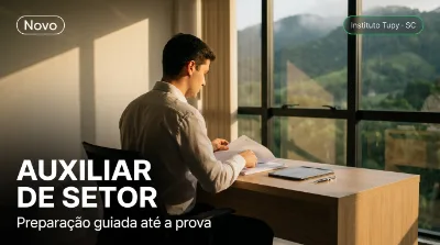 Capa: AUXILIAR DE SETOR