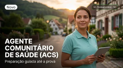 Capa: AGENTE COMUNITÁRIO DE SAÚDE (ACS)