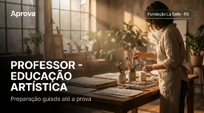 Capa: PROFESSOR - EDUCAÇÃO ARTÍSTICA