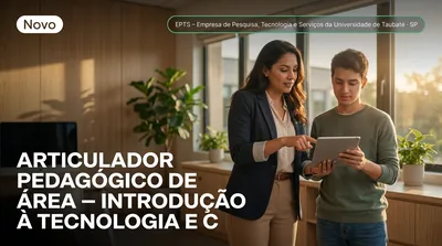 Capa: ARTICULADOR PEDAGÓGICO DE ÁREA – INTRODUÇÃO À TECNOLOGIA E CIDADANIA