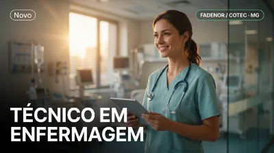 Capa: TÉCNICO EM ENFERMAGEM