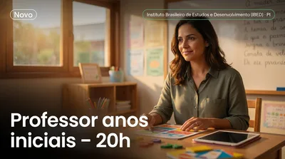 Capa: Professor anos iniciais – 20h