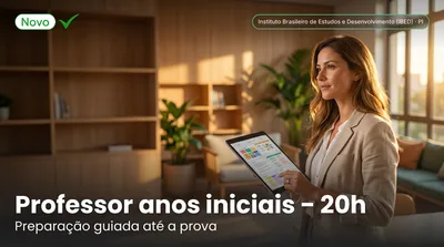 Capa: Professor anos iniciais – 20h