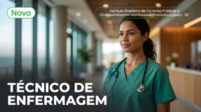 Capa: TÉCNICO DE ENFERMAGEM