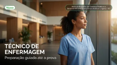 Capa: TÉCNICO DE ENFERMAGEM