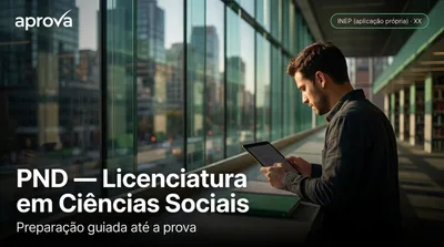 Capa: PND — Licenciatura em Ciências Sociais