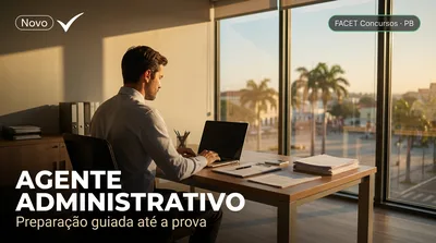 Capa: AGENTE ADMINISTRATIVO