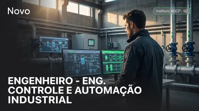 Capa: ENGENHEIRO - ENG. CONTROLE E AUTOMAÇÃO INDUSTRIAL