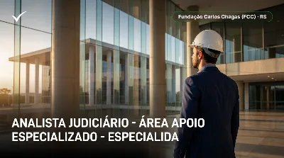Capa: ANALISTA JUDICIÁRIO - ÁREA APOIO ESPECIALIZADO - ESPECIALIDADE ENGENHARIA (CIVIL)