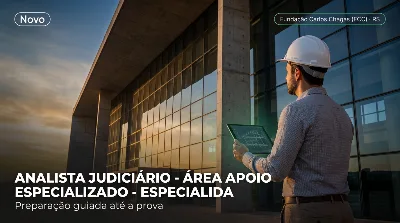 Capa: ANALISTA JUDICIÁRIO - ÁREA APOIO ESPECIALIZADO - ESPECIALIDADE ENGENHARIA (CIVIL)