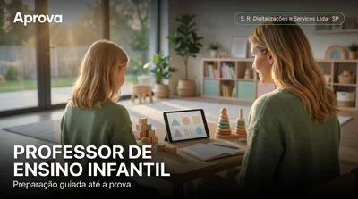 Capa: PROFESSOR DE ENSINO INFANTIL