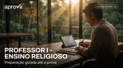 Capa: PROFESSOR I - ENSINO RELIGIOSO