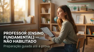 Capa: PROFESSOR (ENSINO FUNDAMENTAL) — NÃO HABILITADO