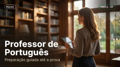 Capa: Professor de Português