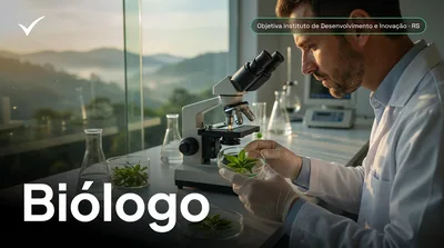 Capa: Biólogo