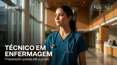 Capa: TÉCNICO EM ENFERMAGEM