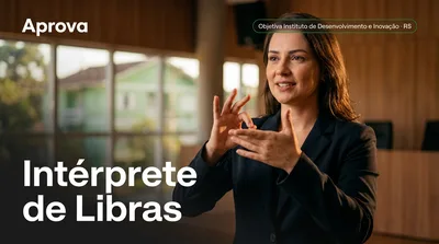 Capa: Intérprete de Libras