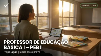 Capa: PROFESSOR DE EDUCAÇÃO BÁSICA I – PEB I