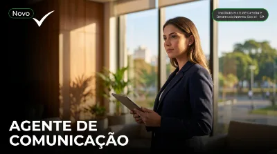 Capa: AGENTE DE COMUNICAÇÃO